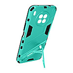 Avizar Coque Rigide Bi-matiere Huawei Nova 8i et Honor 50 Lite by Bibercas - turquoise