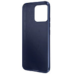 Avizar Coque pour Xiaomi 13 Renforcée Souple Carbone Effet Brossé  Bleu Nuit