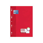 OXFORD Paquet de 50 Feuillets Mobiles 100 Pages A4 210 x 297 mm 90g Grands Carreaux