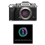 FUJIFILM X-T5 NU SILVER + Logiciel Capture One Pro