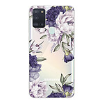 LaCoqueFrançaise Coque Samsung Galaxy A21S 360 intégrale transparente Motif Pivoines Violettes Tendance