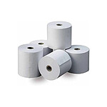 APLI Lot de 10 Bobines Papier Offset 60g - 76 x 70 x 12 mm