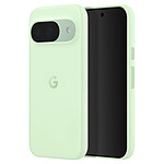 Google Coque d'origine Google Pixel 9 et 9 Pro Mat Soft Touch Caméra Protégée Vert Pâle