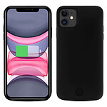 Avizar Coque iPhone 11 Protection Rigide 2 en 1 Batterie 6000mAh Noir