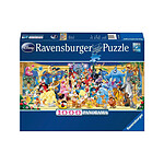 Disney - Puzzle Panorama Photo de groupe (1000 pièces)