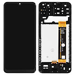 Avizar Bloc Complet pour Samsung Galaxy A13 4G Écran LCD et Vitre Tactile et Châssis Compatible  Noir