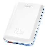 LinQ Batterie Externe 15W MagSafe 10000 mAh Power Delivery 20W Blanc