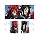 Black Butler - Mug céramique Grell, Sebastian