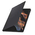 Samsung Étui original  pour Samsung Galaxy Tab S8 Ultra Support Vidéo Book Cover noir