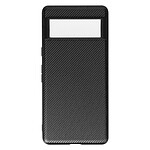 Avizar Coque pour Google Pixel 7 Polycarbonate Rigide Effet Fibre de Carbone Ultra-Fine  Noir