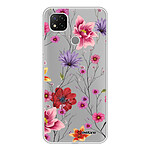 Evetane Coque Xiaomi Redmi 9C 360 intégrale transparente Motif Fleurs Multicolores Tendance