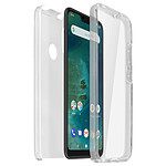 Avizar Coque Xiaomi Mi A2 Lite Protection Silicone + Arrière Polycarbonate