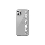 Superdry Coque pour Apple iPhone 11 Pro Max Collection Snap Case Clear en TPU Transparent