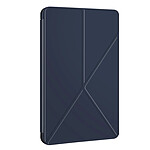 Avizar Étui pour Samsung Galaxy Tab S9 Plus Clapet Origami Support Différents Angles  Bleu Nuit