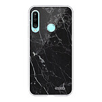 Evetane Coque Huawei P30 Lite/ P30 Lite XL 360 intégrale transparente Motif Marbre noir Tendance