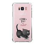 Evetane Coque Samsung Galaxy S8 Plus anti-choc souple angles renforcés transparente Motif Chuis pas du matin