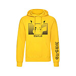 Pokémon - Sweat à capuche Pikachu Katakana - Taille S