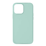 Avizar Coque iPhone 13 Pro Silicone Semi-rigide Finition Soft-touch vert opaline