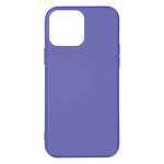 Avizar Coque pour iPhone 14 Pro Max Silicone Semi-rigide Finition Soft-touch Fine  violet