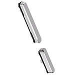 Clappio Bouton Power et Volume pour Samsung Galaxy S22 et S22 Plus Blanc