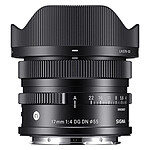 SIGMA Objectif 17mm f/4 DG DN CONTEMPORARY Compatible avec Monture L