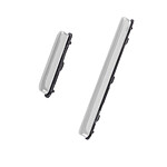 Clappio Bouton Power et Volume pour Samsung Galaxy A51 Blanc