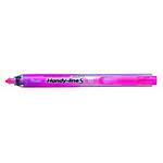 PENTEL Surligneur Handy-Line S Rétractable/Rechargeable Rose x 12