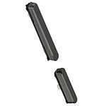 Clappio Bouton Power et Volume pour Samsung Galaxy S22 et S22 Plus Noir