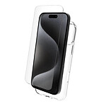 Myway Pack de Protection 2 en 1 pour iPhone 16 Pro Max Souple Transparent