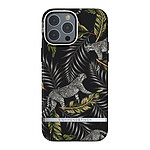 Richmond & Finch Coque pour iPhone 13 Pro Max Antibactérienne Motifs Jungle Gris