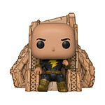 Black Adam - Figurine POP! Deluxe Black Adam on Throne 9 cm