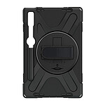 Avizar Coque Antichoc pour Lenovo Tab P11 Pro Gen 2, Hybride avec Bandoulière et Poignée Rotative  Noir