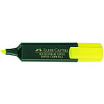 FABER-CASTELL Surligneur TEXTLINER 48 Refill Pointe Biseau 1 - 5 mm Jaune fluo x 12