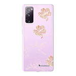 LaCoqueFrançaise Coque Samsung Galaxy S20 FE 360 intégrale transparente Motif Fleurs Blanches Tendance