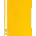 DURABLE Chemise à Lamelles A4+ Couverture Transparent Jaune x 50