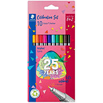 STAEDTLER Fineliner triplus, set anniversaire 8 + 2