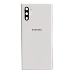 Clappio Vitre arrière de remplacement pour Samsung Galaxy Note 10 Plus Blanc