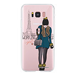 LaCoqueFrançaise Coque Samsung Galaxy S8 360 intégrale transparente Motif Working girl Tendance