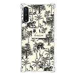 LaCoqueFrançaise Coque Samsung Galaxy Note 10 Silicone antichocs Solides coins renforcés  transparente Motif Botanic Evasion