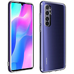 Avizar Coque Xiaomi Mi Note 10 Lite Silicone Souple et Film Verre Trempé 9H