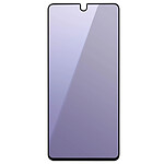 Avizar Protège écran pour Samsung Galaxy A72 Verre Trempé Anti-lumière Bleue Noir