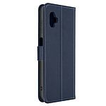 Avizar Housse pour Samsung Xcover 6 Pro Cuir Véritable Portefeuille Support Vidéo  Bleu Nuit