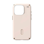 Speck Presidio2 Pro Click-Lock pour iPhone 15 Pro Beige/Gold