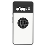 Avizar Coque Google Pixel 6 Pro Bi-matière Bague Métallique Support Vidéo noir