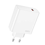 Avizar Chargeur Secteur USB 120W Charge Rapide avec Câble USB vers USB-C Blanc