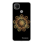 LaCoqueFrançaise Coque Xiaomi Redmi 9C 360 intégrale transparente Motif Mandala Or Tendance