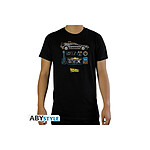 Retour Vers Le Futur - T-shirt DeLorean noir - Taille M