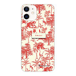 LaCoqueFrançaise Coque iPhone 12 mini 360 intégrale transparente Motif Botanic Amour Tendance