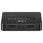 LinQ Splitter HDMI 4K Ultra HD sur 2 Écrans Simultanés Noir