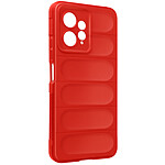 Avizar Coque pour Xiaomi Redmi Note 12 4G Silicone Gel Souple et Robuste  Rouge